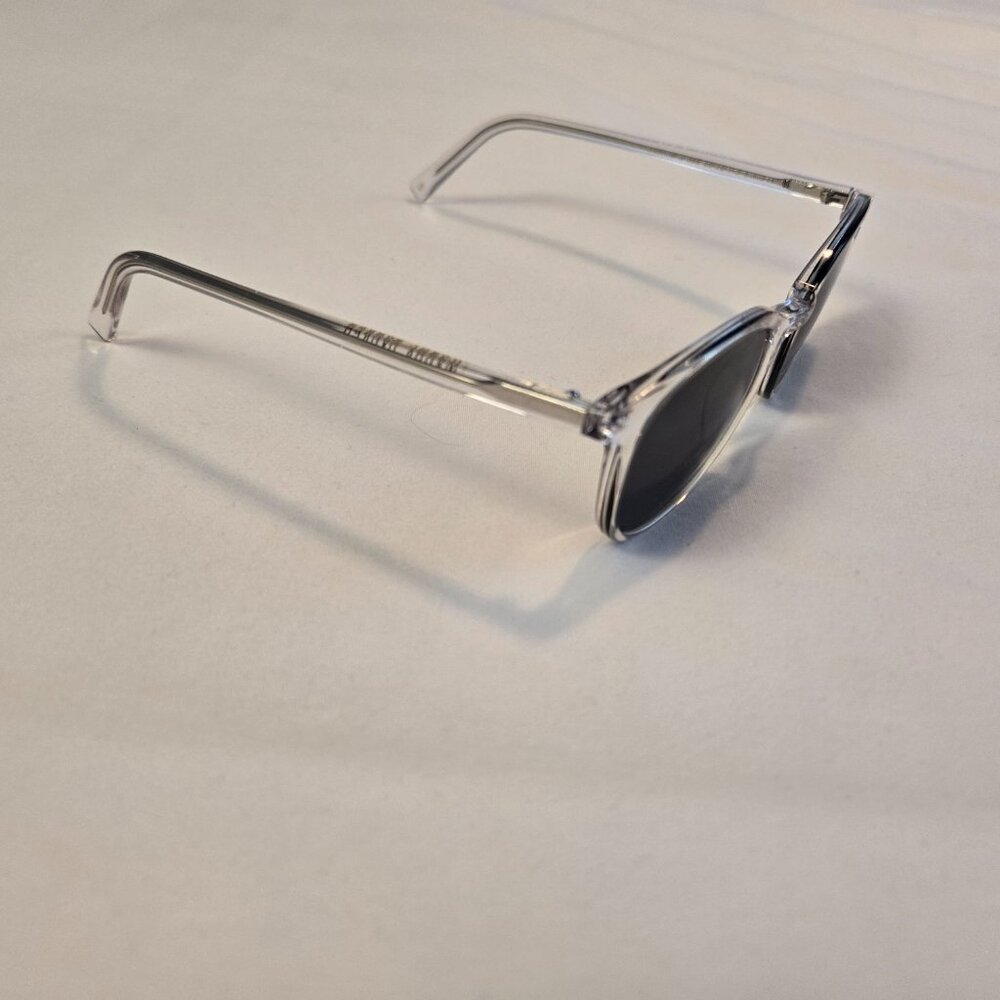 Warby Parker Haskell Sunglasses in Crystal - Wide Width - Picture 4 of 4